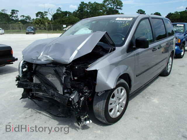 2014 DODGE CARAVAN - VIN: 2C4RDGBG4ER166128 - Фото 2