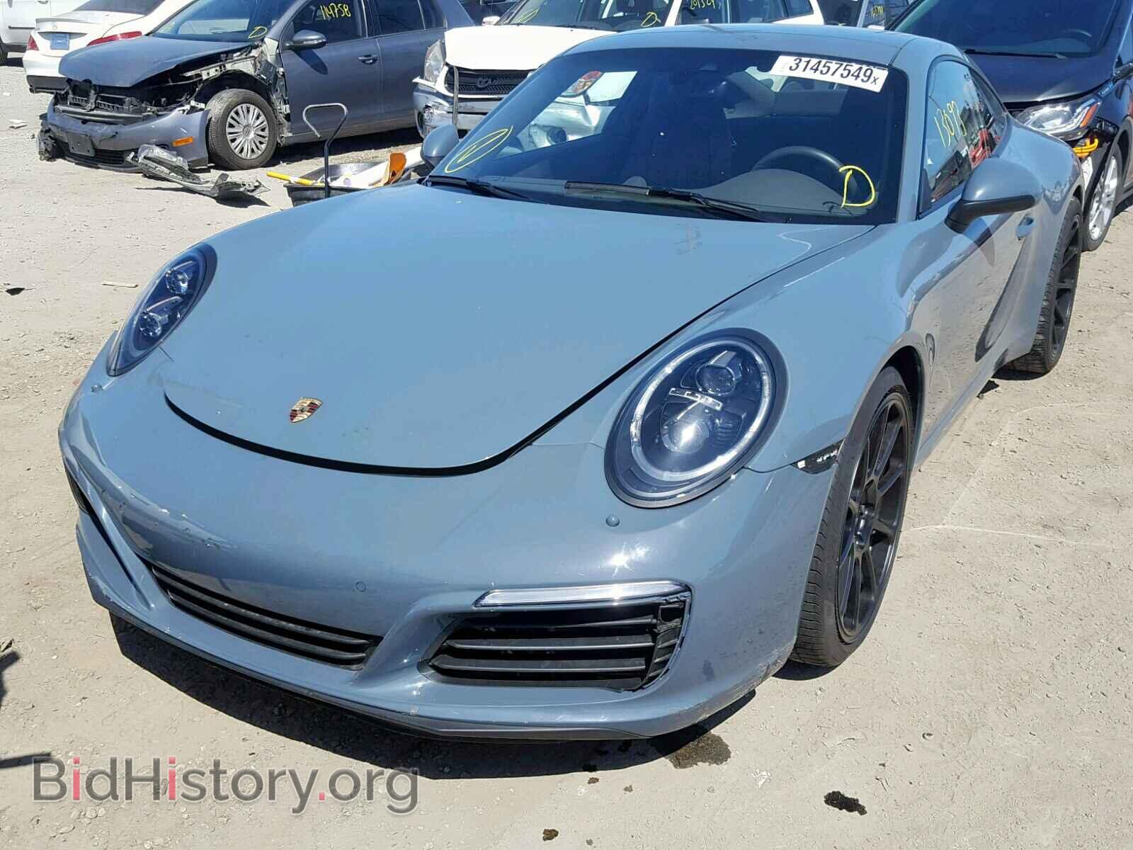 2017 PORSCHE 911 - VIN: WP0AA2A97HS107587 - Фото 2