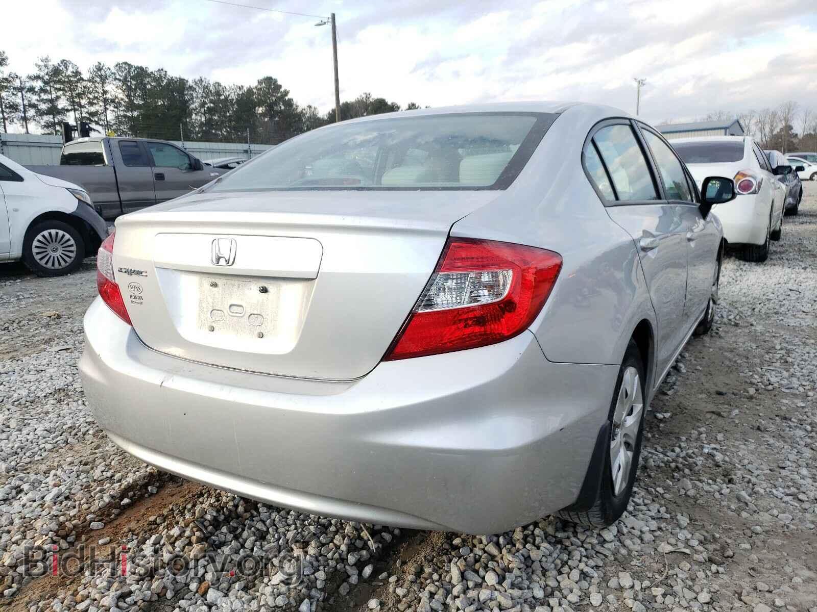 2012 HONDA CIVIC - VIN: 19XFB2F56CE072724 - Фото 4