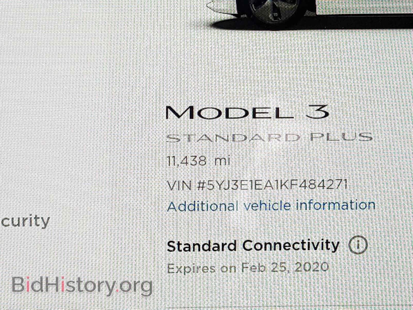 2019 TESLA MODEL 3 - VIN: 5YJ3E1EA1KF484271 - Фото 8