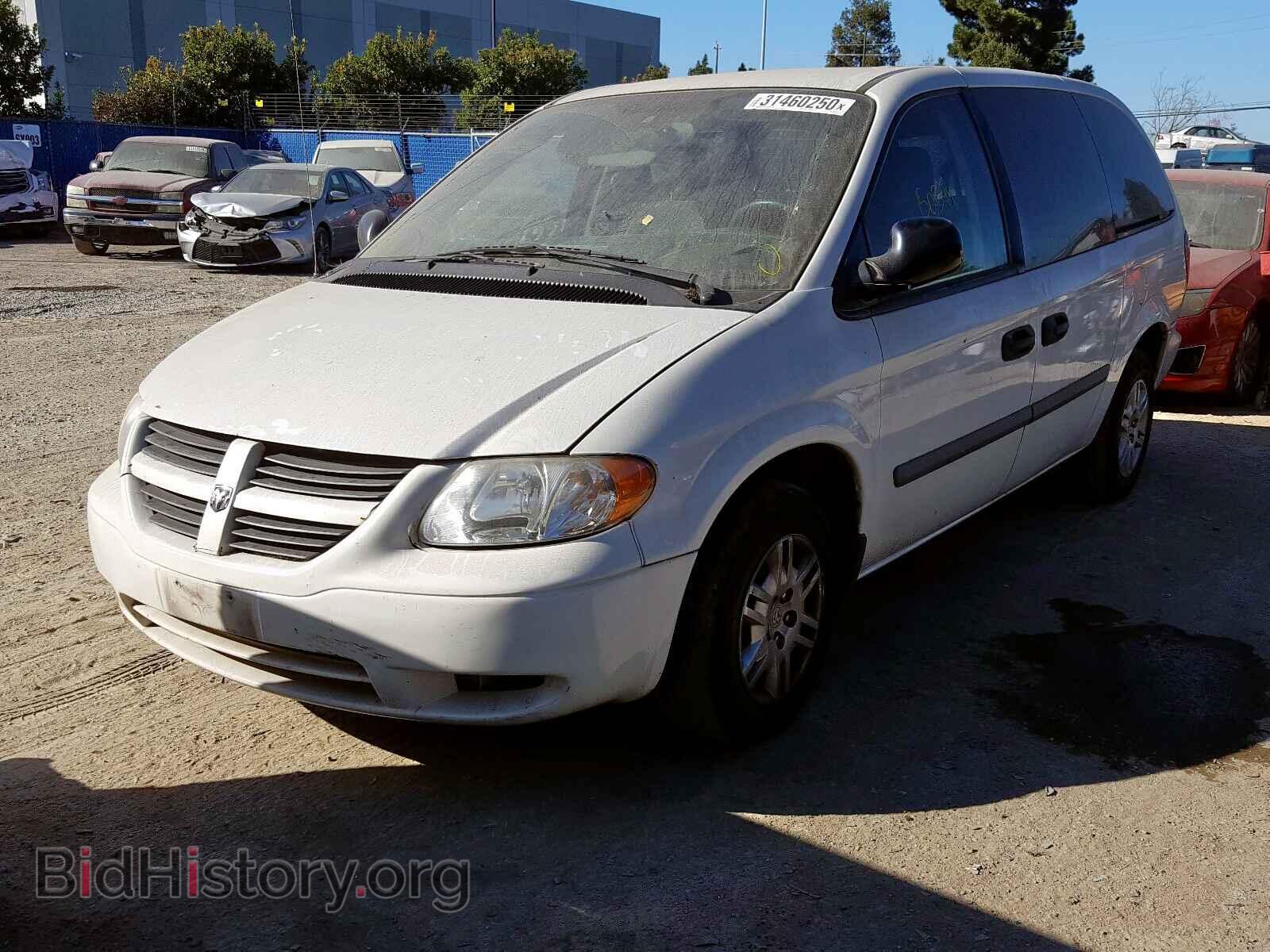 2007 DODGE CARAVAN - VIN: 1D8GP24R47B192120 - Фото 2