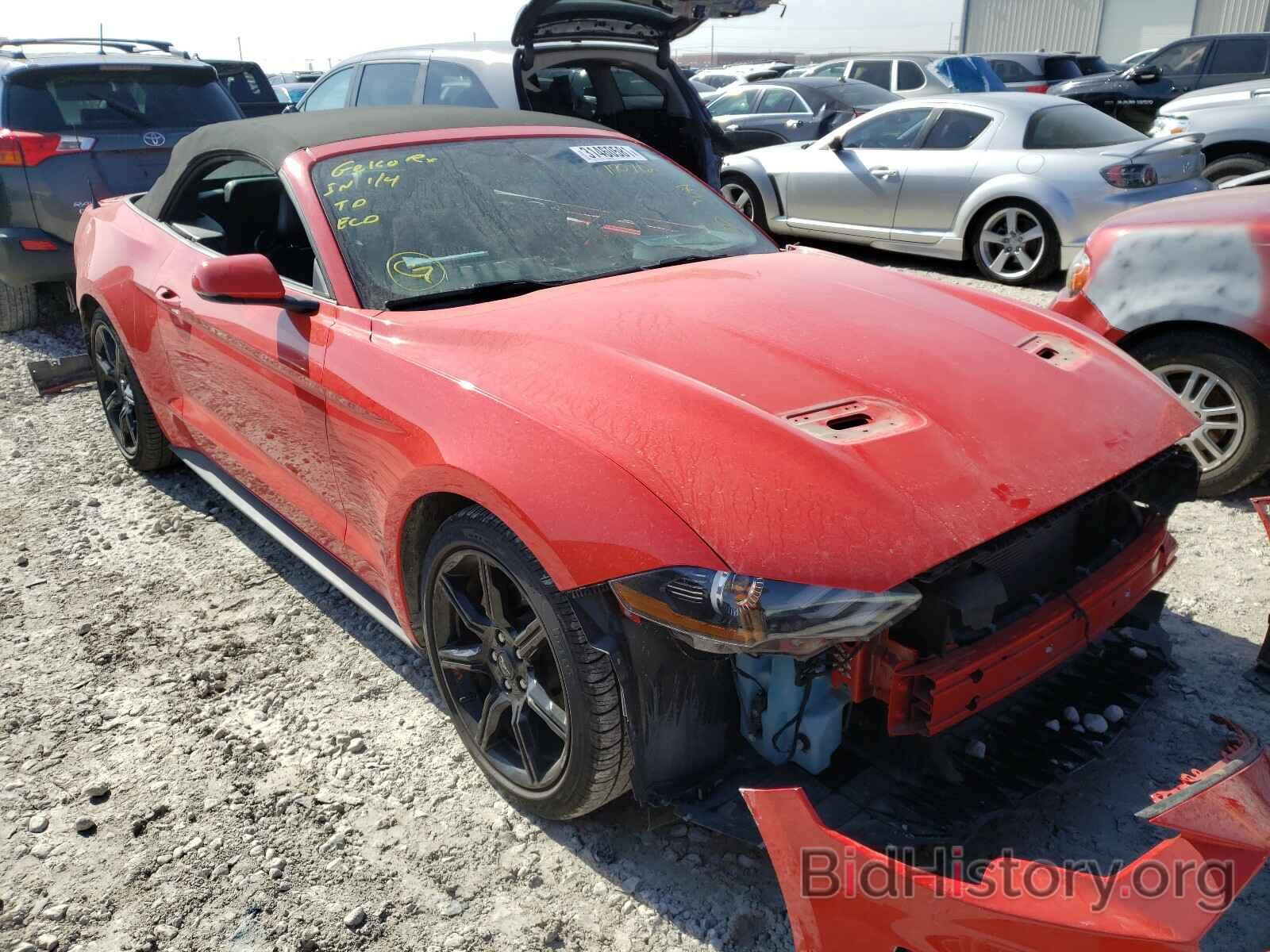 Photo 1FATP8UH3J5170712 - FORD MUSTANG 2018