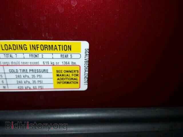 2010 BUICK ENCLAVE - VIN: 5GALVBED6AJ245761 - Фото 10