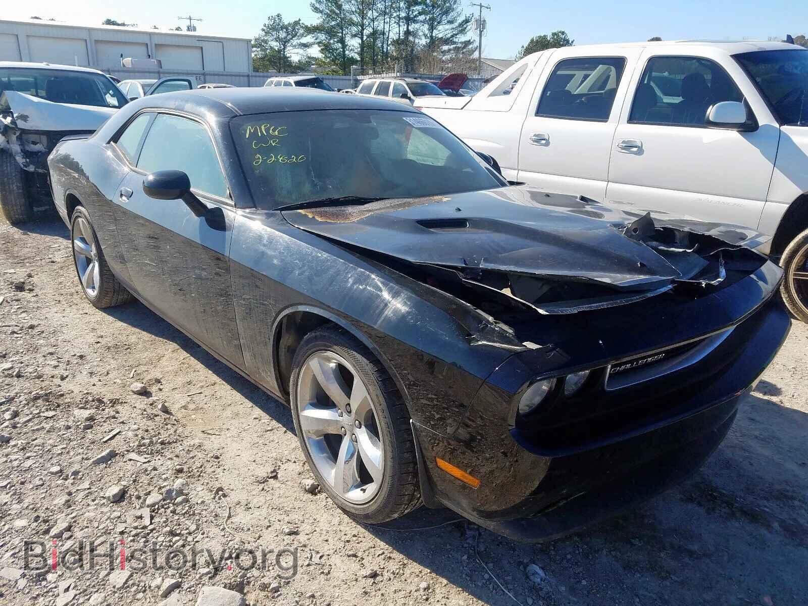 Photo 2C3CDYAG1DH604383 - DODGE CHALLENGER 2013