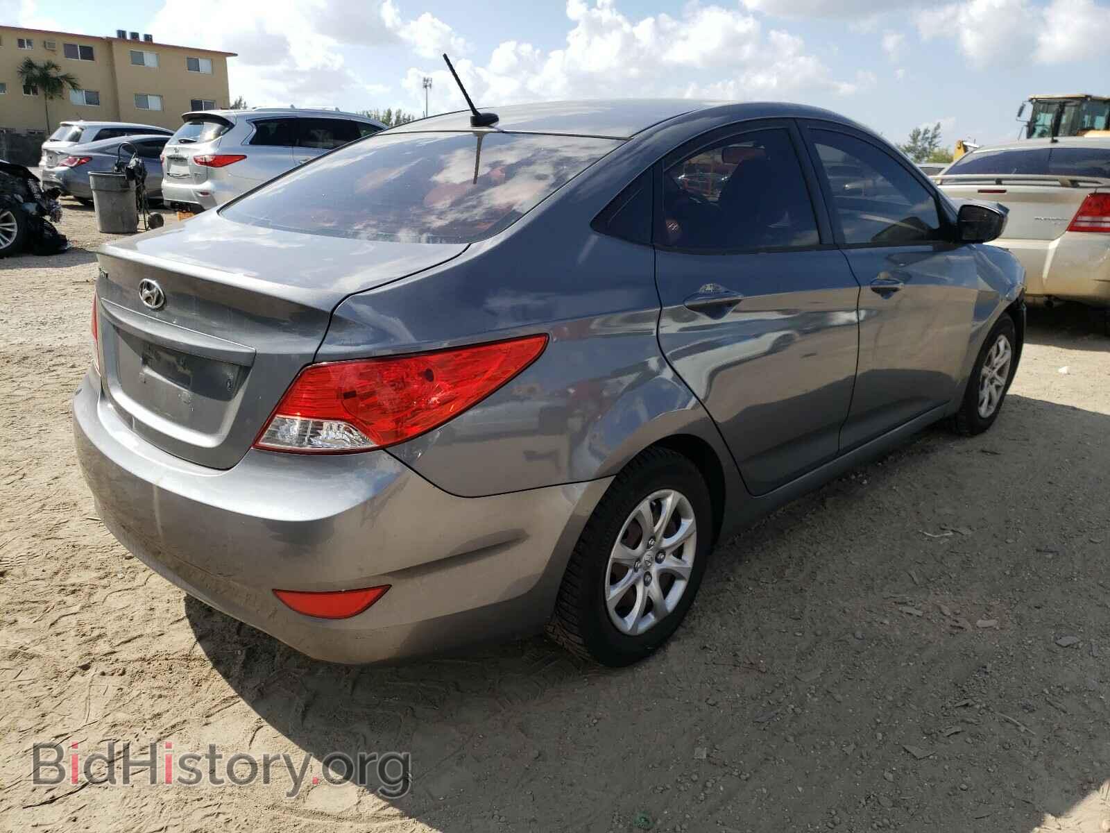 2014 HYUNDAI ACCENT - VIN: KMHCT4AE3EU665301 - Фото 4