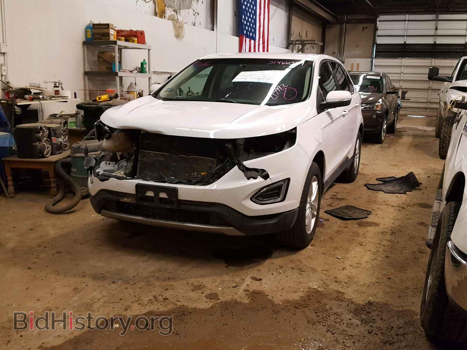 2015 FORD EDGE SEL - VIN: 2FMTK4J82FBC17992 - Photo 2