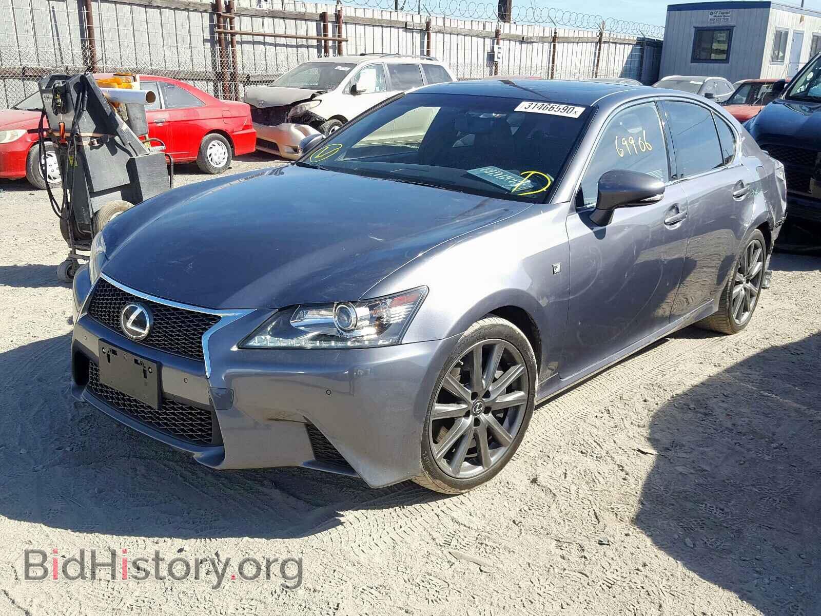 2015 LEXUS GS350 - VIN: JTHBE1BL5FA001413 - Фото 2