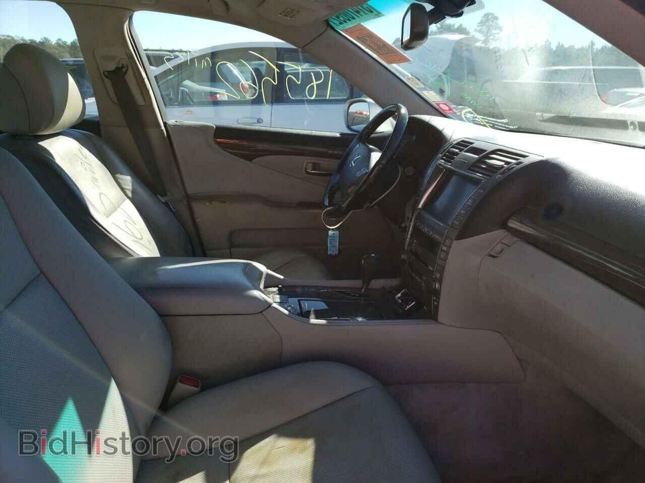 2007 LEXUS LS460 - VIN: JTHBL46F675032014 - Фото 5
