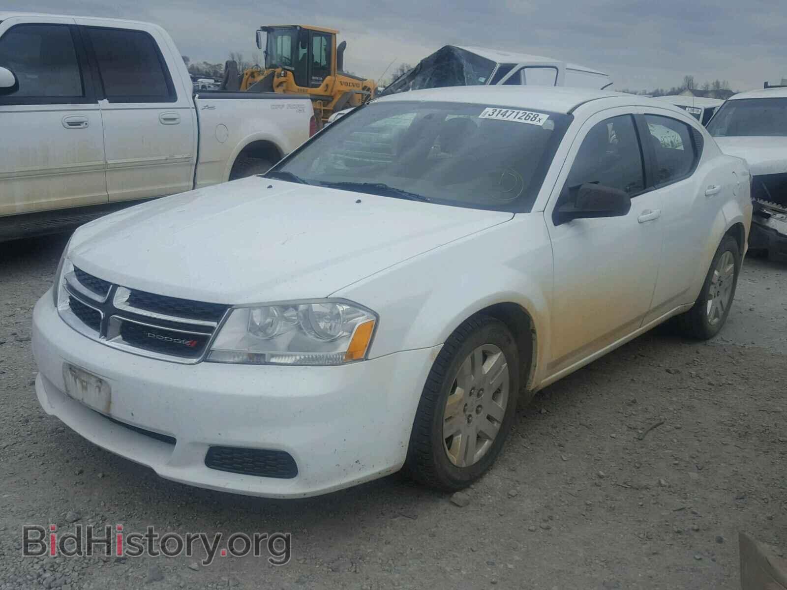 2012 DODGE AVENGER - VIN: 1C3CDZAB4CN237978 - Фото 2