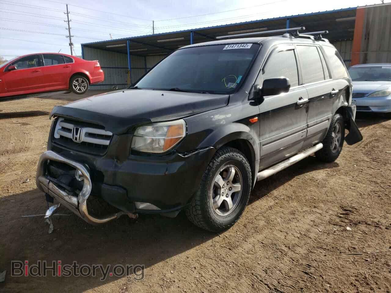 2006 HONDA PILOT - VIN: 2HKYF18486H507495 - Фото 2
