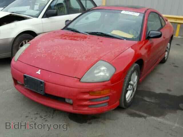 2002 MITSUBISHI ECLIPSE - VIN: 4A3AC54H52E070086 - Фото 2
