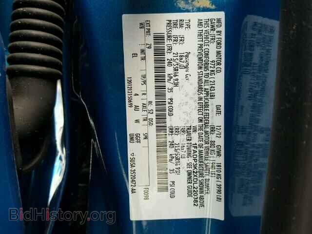 2013 FORD FOCUS - VIN: 1FADP3K2XDL220382 - Фото 10