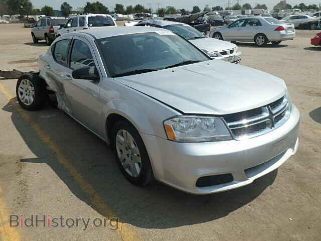Фотография 1C3CDZAB1CN102540 - DODGE AVENGER 2012