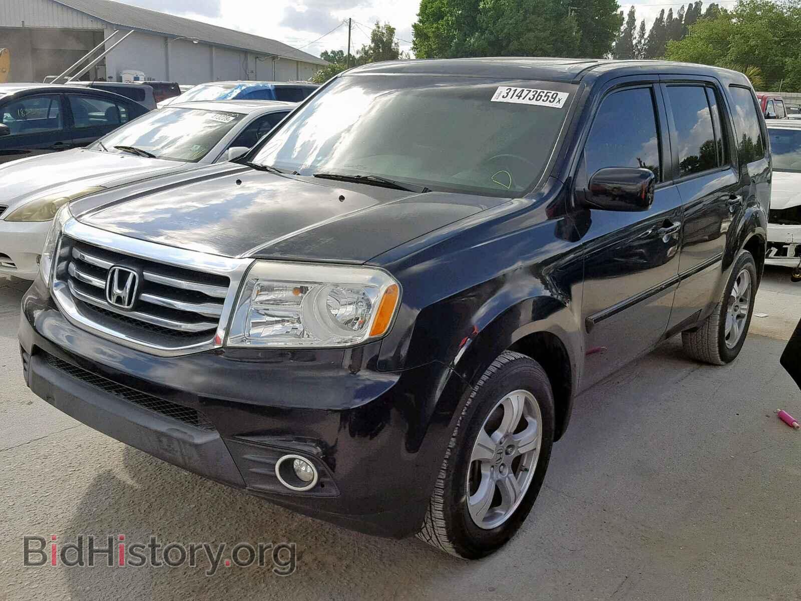 2013 HONDA PILOT EXL - VIN: 5FNYF3H50DB022526 - Photo 2