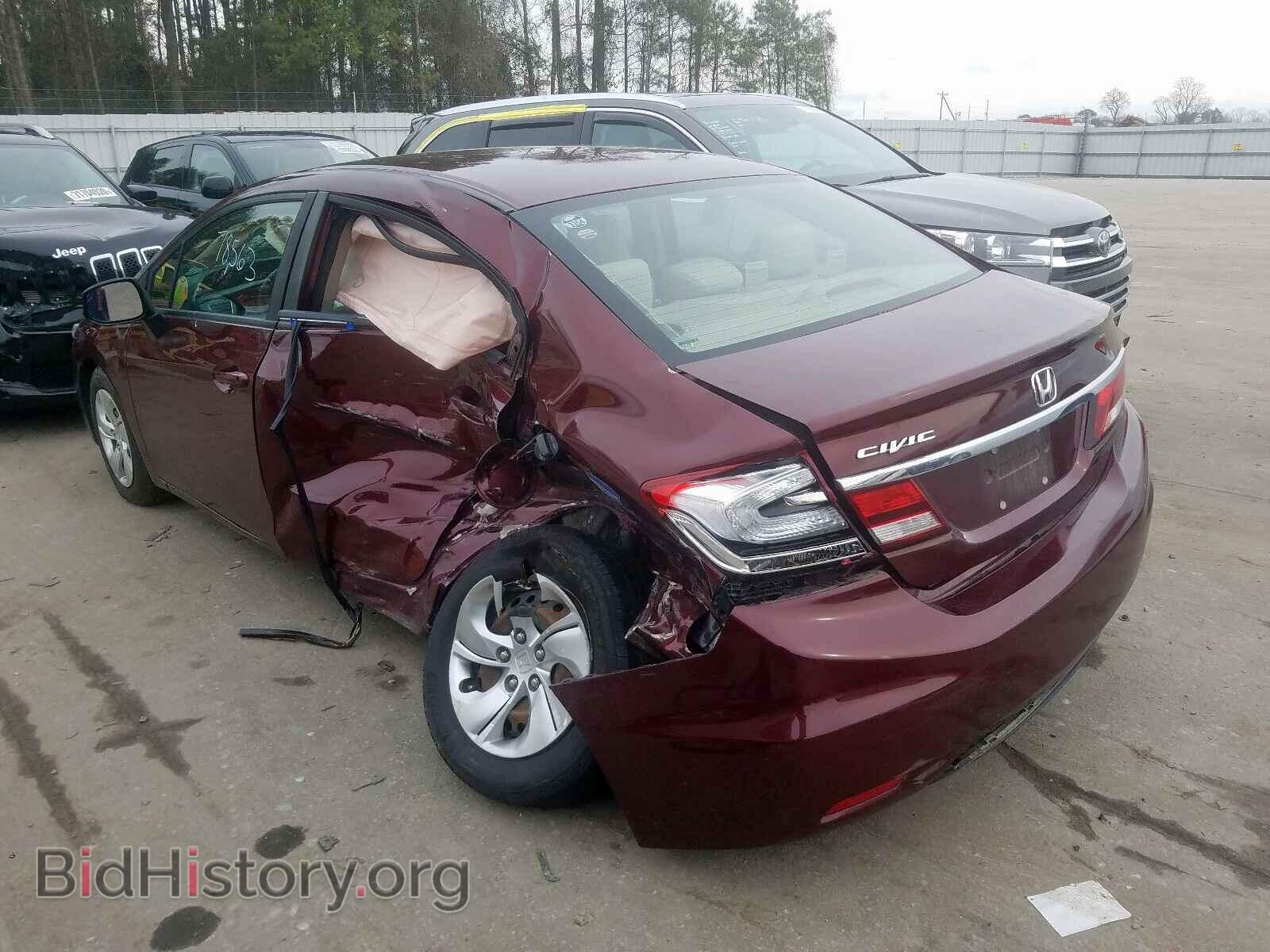 2013 HONDA CIVIC - VIN: 19XFB2F55DE224915 - Фото 3