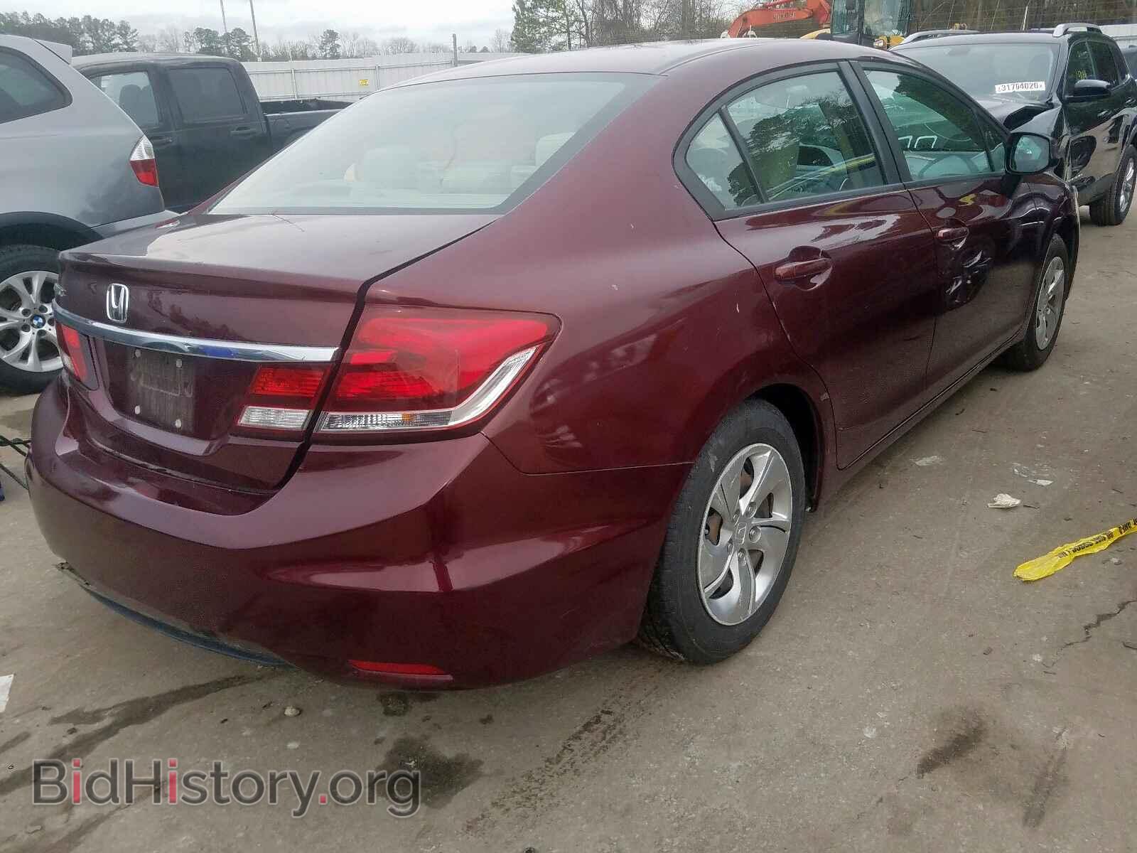 2013 HONDA CIVIC - VIN: 19XFB2F55DE224915 - Фото 4