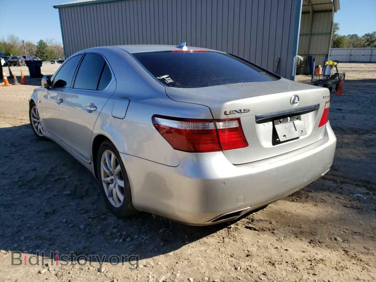 2007 LEXUS LS460 - VIN: JTHBL46F575003376 - Фото 3