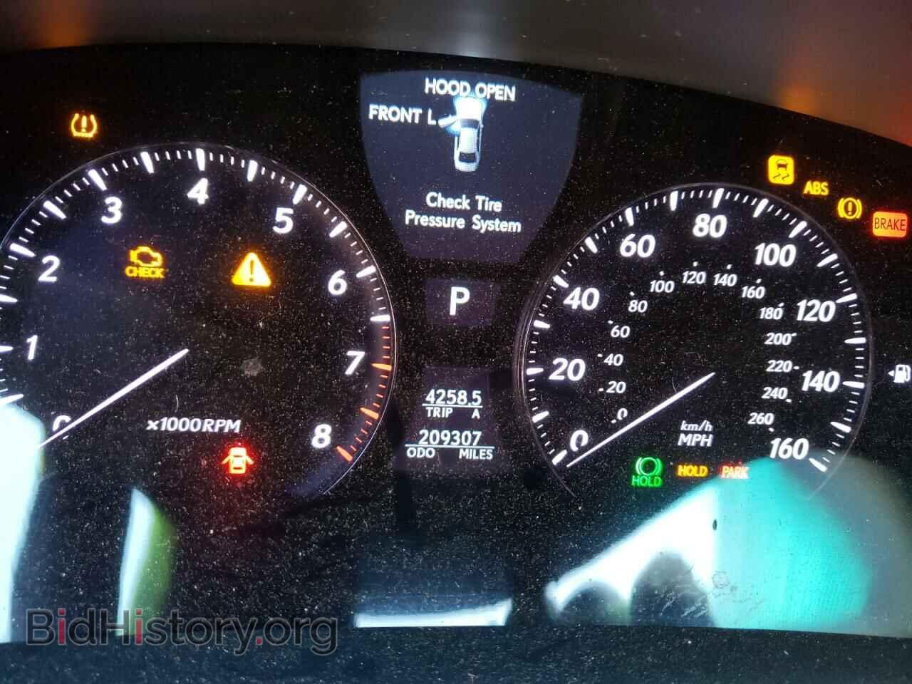 2007 LEXUS LS460 - VIN: JTHBL46F575003376 - Фото 8