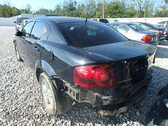 2012 DODGE AVENGER - VIN: 1C3CDZCBXCN112206 - Фото 3