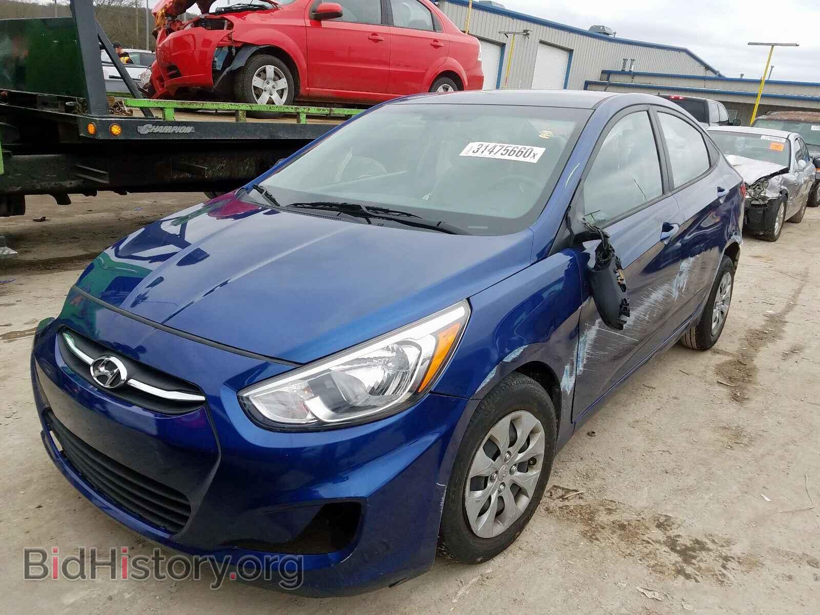 2016 HYUNDAI ACCENT - VIN: KMHCT4AE7GU122861 - Фото 2