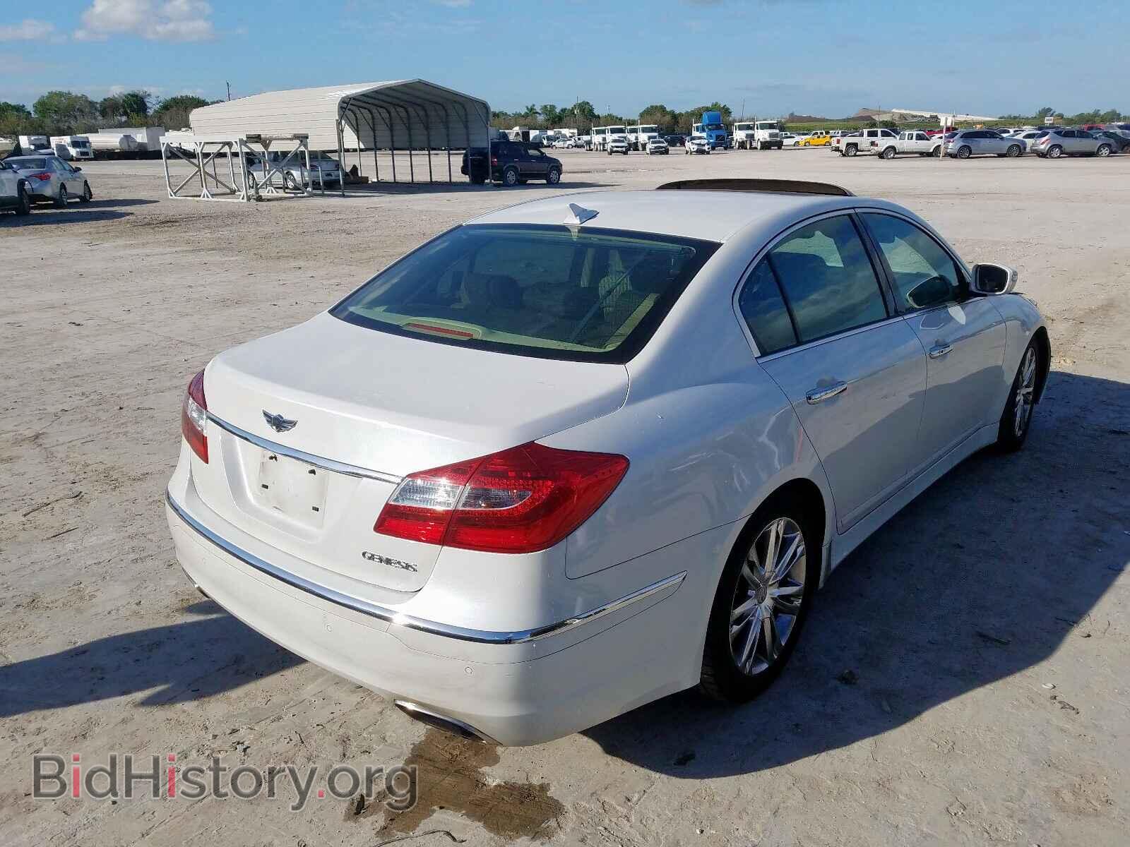 2012 HYUNDAI GENESIS - VIN: KMHGC4DD9CU204413 - Фото 4