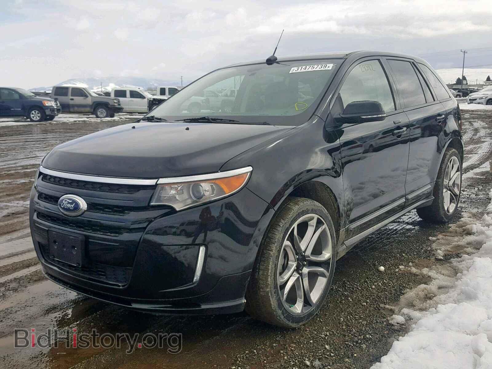 2014 FORD EDGE - VIN: 2FMDK4AK9EBB24952 - Фото 2