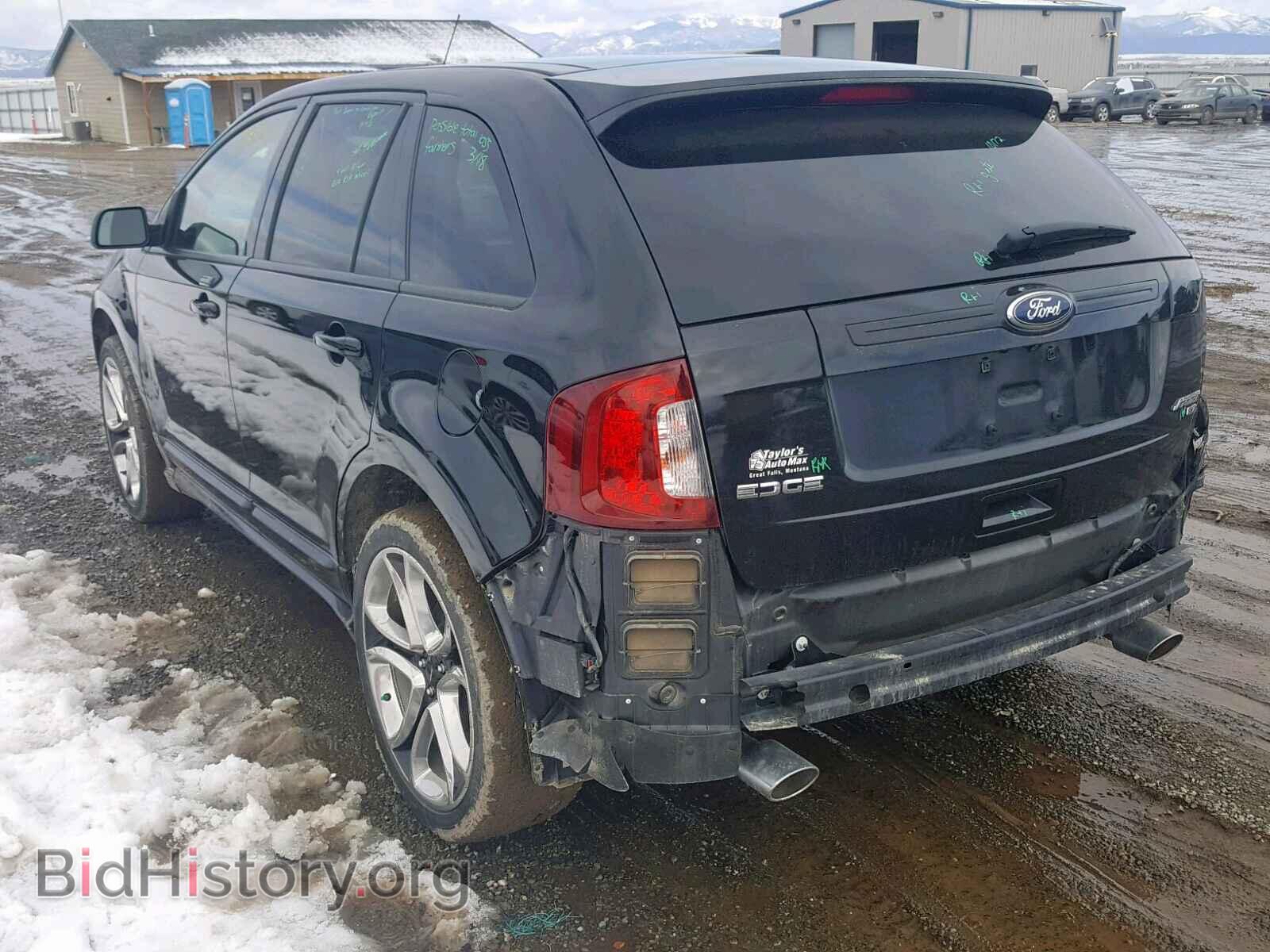 2014 FORD EDGE - VIN: 2FMDK4AK9EBB24952 - Фото 3