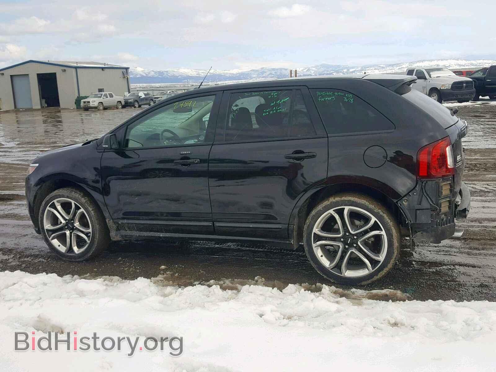 2014 FORD EDGE - VIN: 2FMDK4AK9EBB24952 - Фото 9