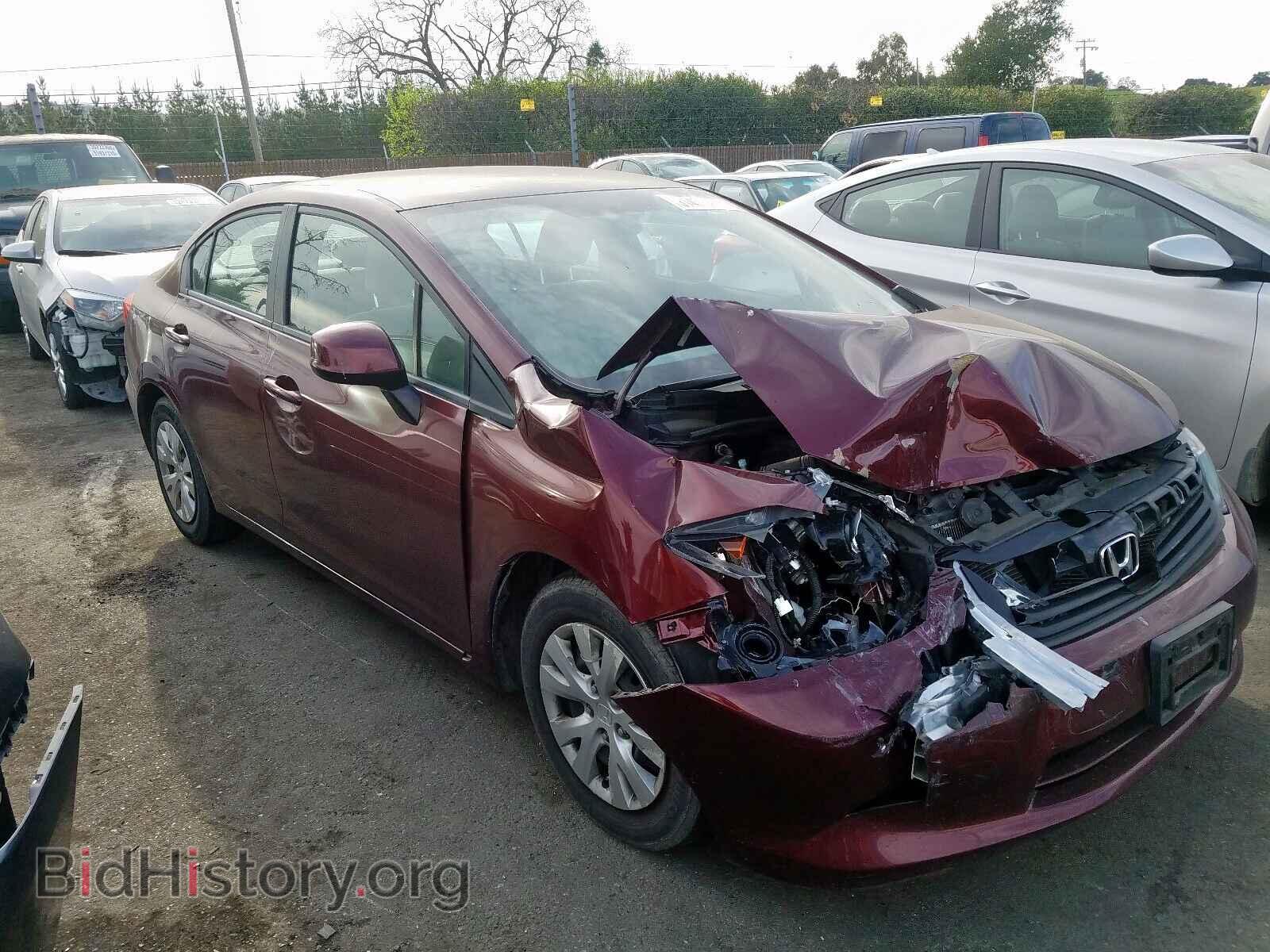 Photo 2HGFB2F52CH596233 - HONDA CIVIC 2012