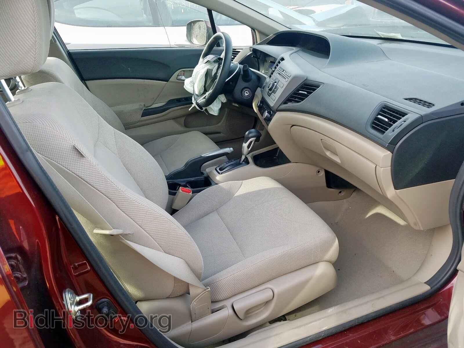 2012 HONDA CIVIC - VIN: 2HGFB2F52CH596233 - Фото 5