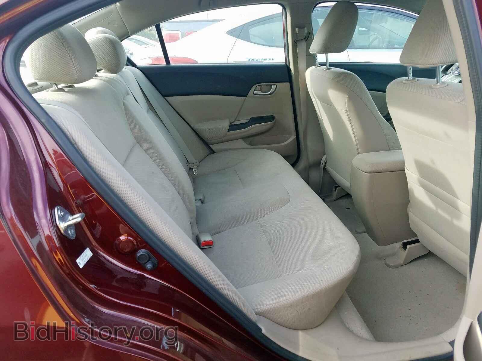 2012 HONDA CIVIC - VIN: 2HGFB2F52CH596233 - Фото 6