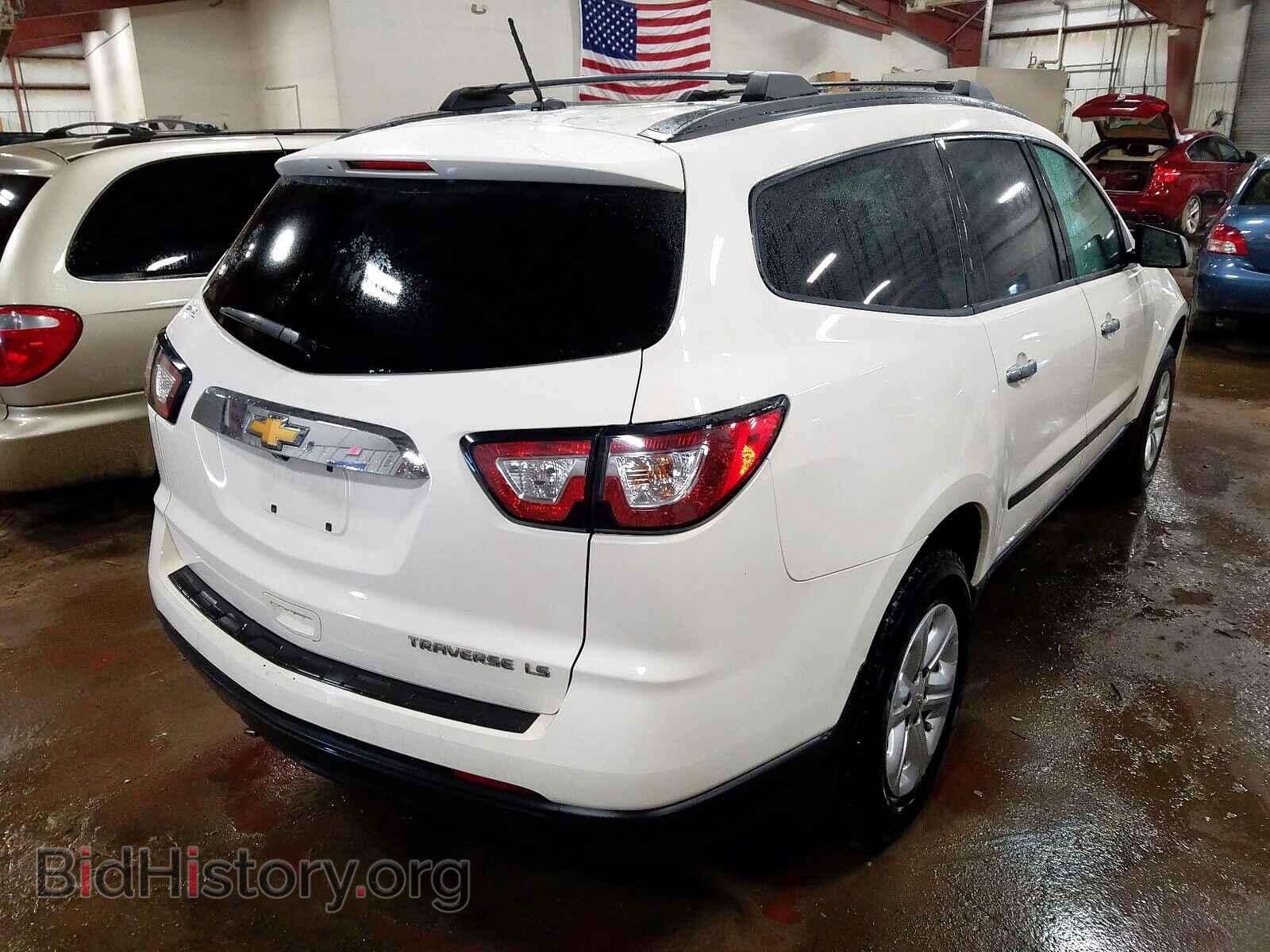 2014 CHEVROLET TRAVERSE - VIN: 1GNKRFED4EJ231425 - Фото 4