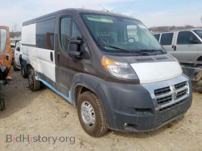 2017 RAM PROMASTER, черный — VIN 3C6TRVAG9HE532241, Copart