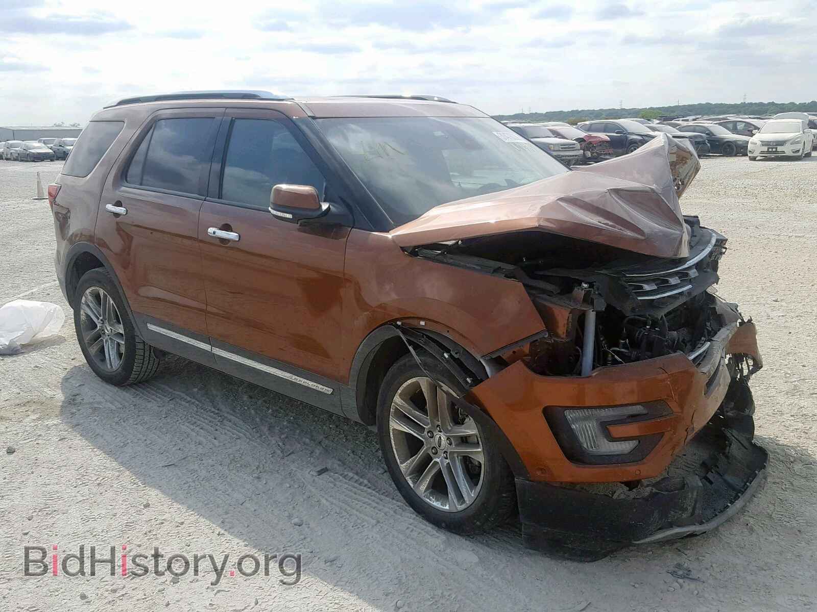 Фотография 1FM5K7F85HGD63639 - FORD EXPLORER L 2017
