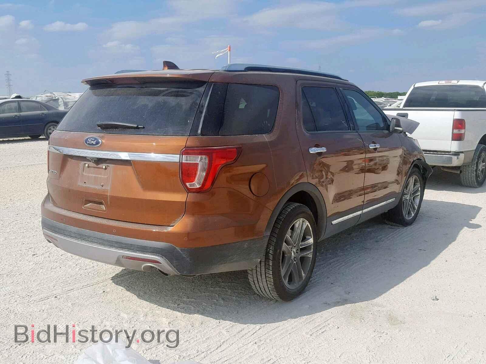 2017 FORD EXPLORER L - VIN: 1FM5K7F85HGD63639 - Фото 4