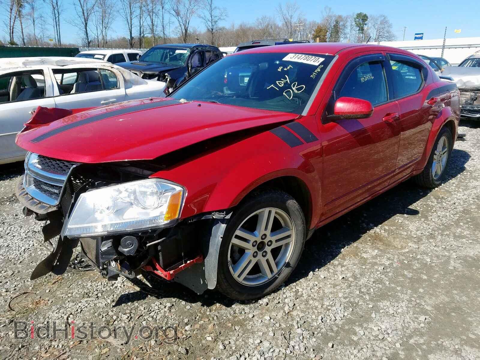 2012 DODGE AVENGER - VIN: 1C3CDZCB4CN179285 - Фото 2