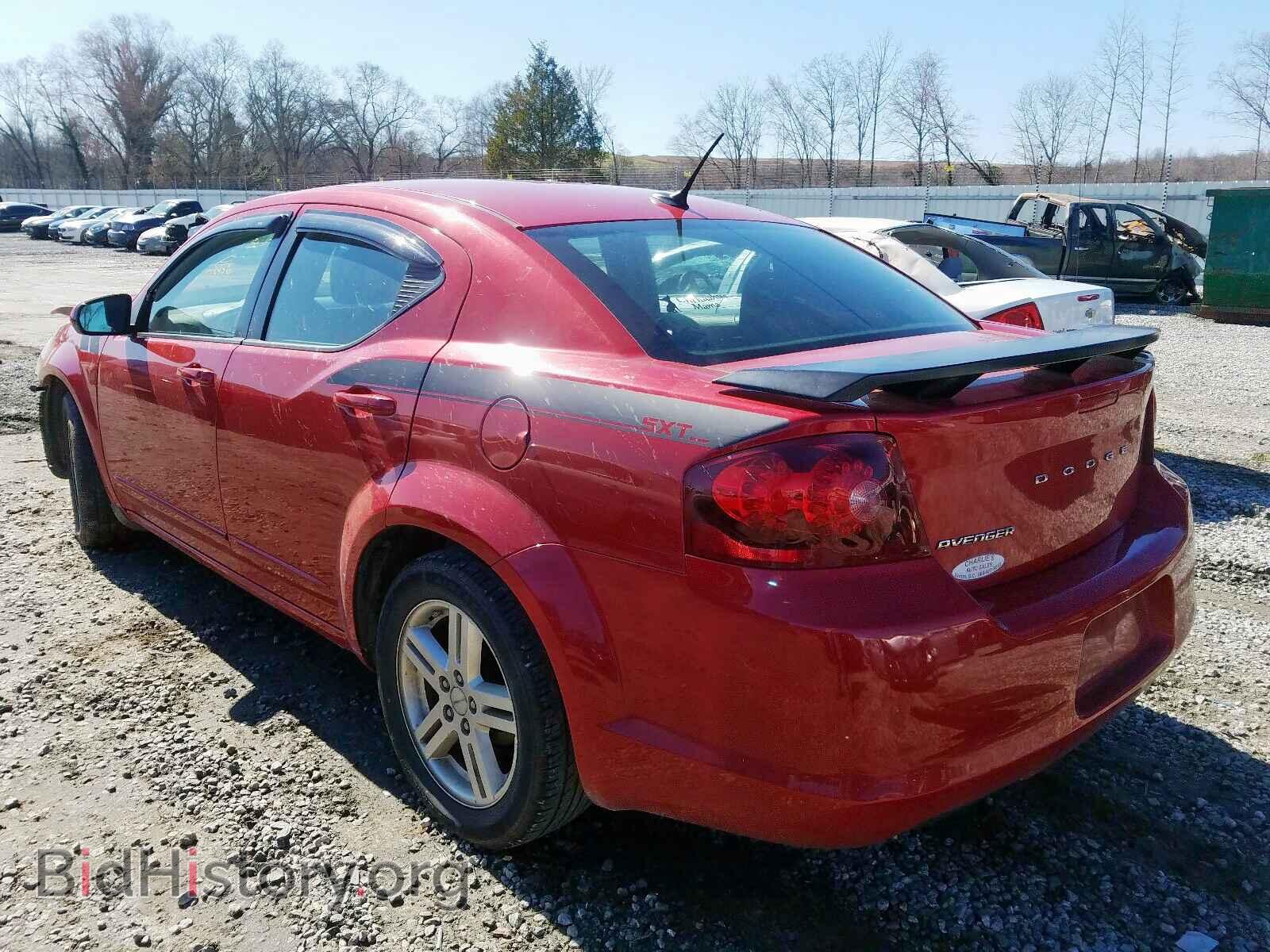 2012 DODGE AVENGER - VIN: 1C3CDZCB4CN179285 - Фото 3