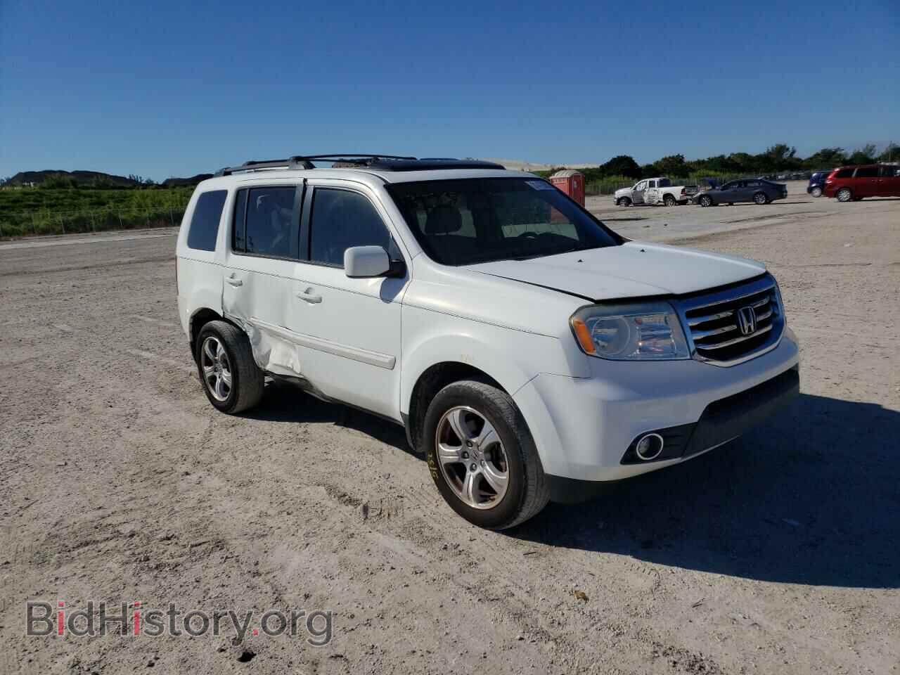 Photo 5FNYF3H57CB030427 - HONDA PILOT 2012