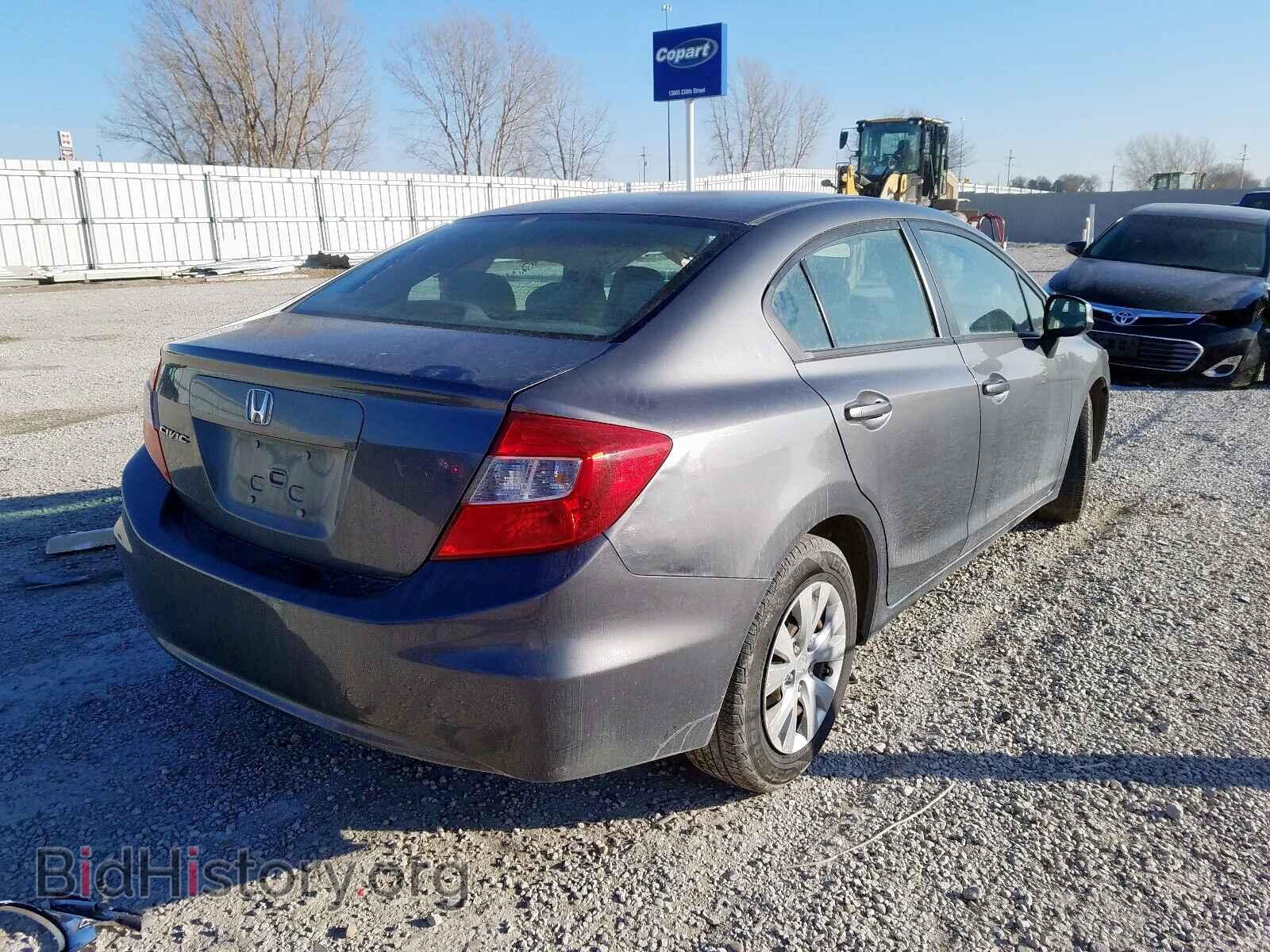 2012 HONDA CIVIC - VIN: 19XFB2F58CE375455 - Photo 4