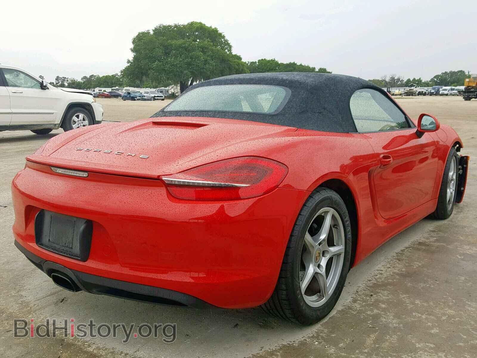 2013 PORSCHE BOXSTER - VIN: WP0CA2A88DS113814 - Фото 4