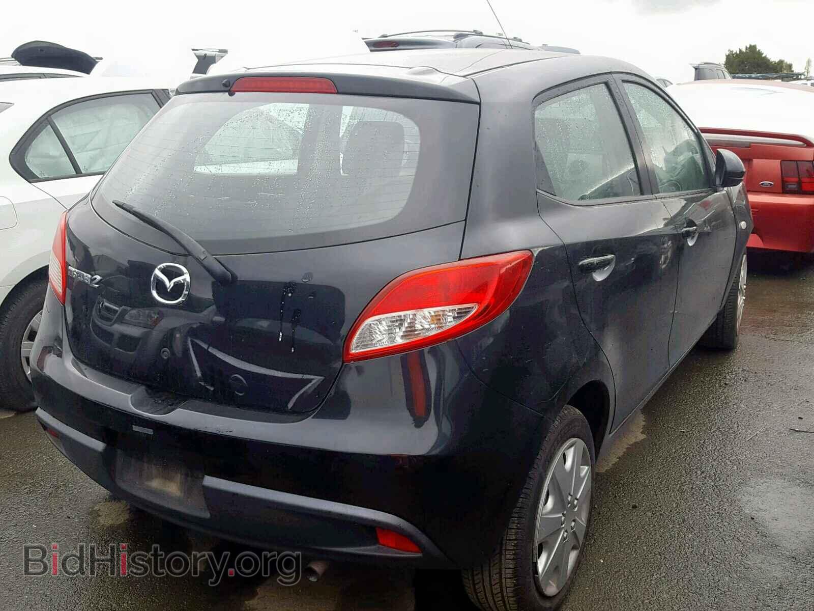 2014 MAZDA 2 - VIN: JM1DE1KZ9E0182440 - Фото 4