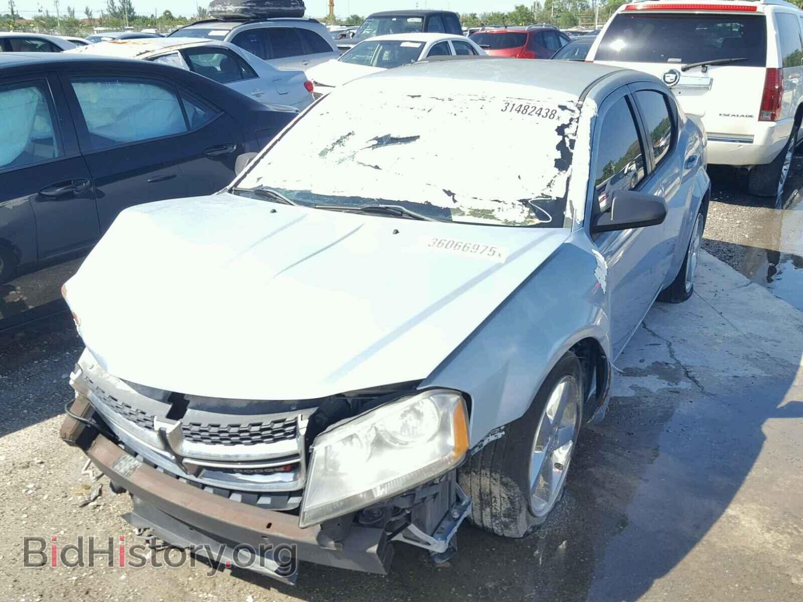 2013 DODGE AVENGER - VIN: 1C3CDZABXDN616405 - Photo 2