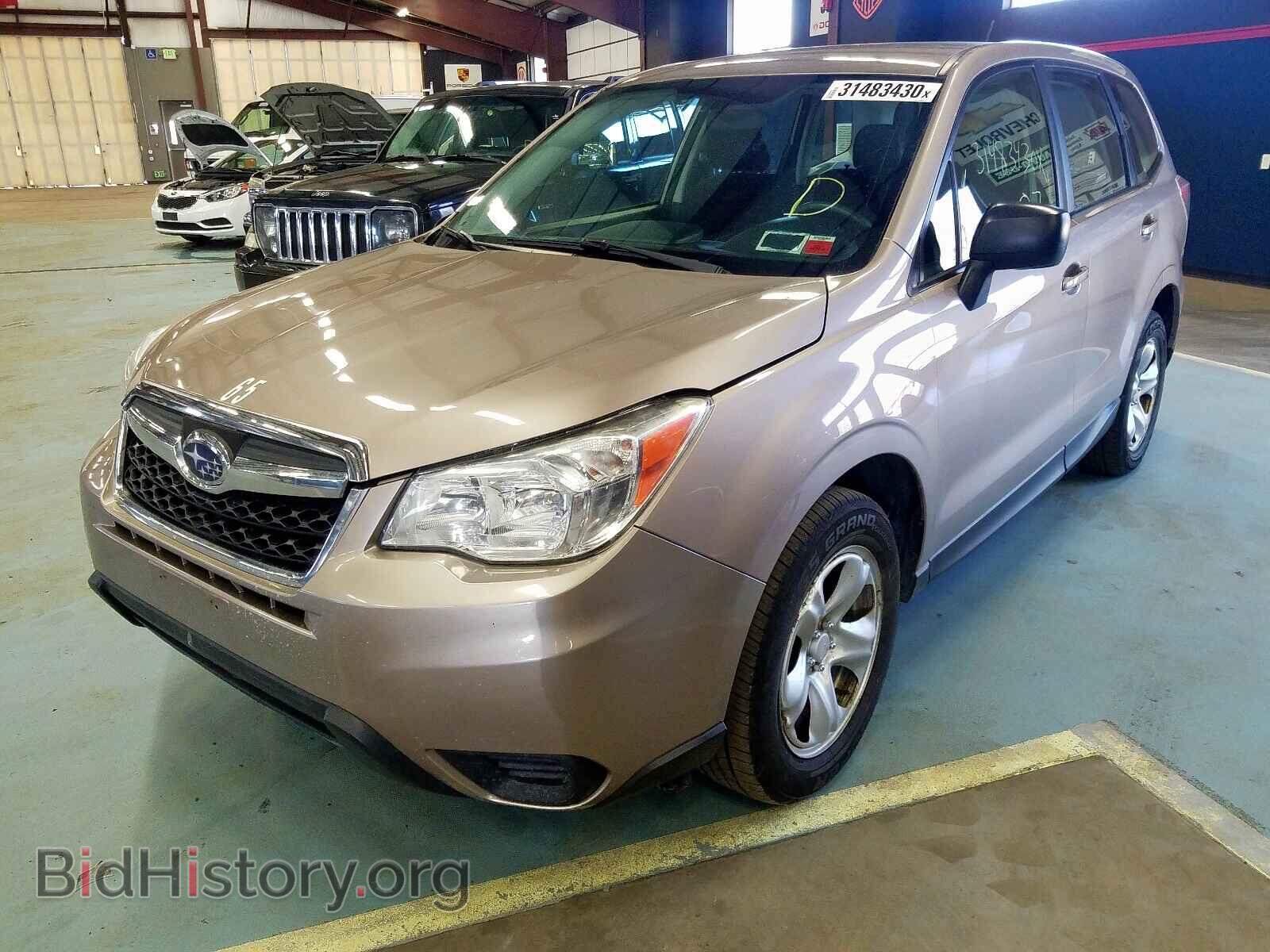 2014 SUBARU FORESTER - VIN: JF2SJAAC8EH434486 - Photo 2