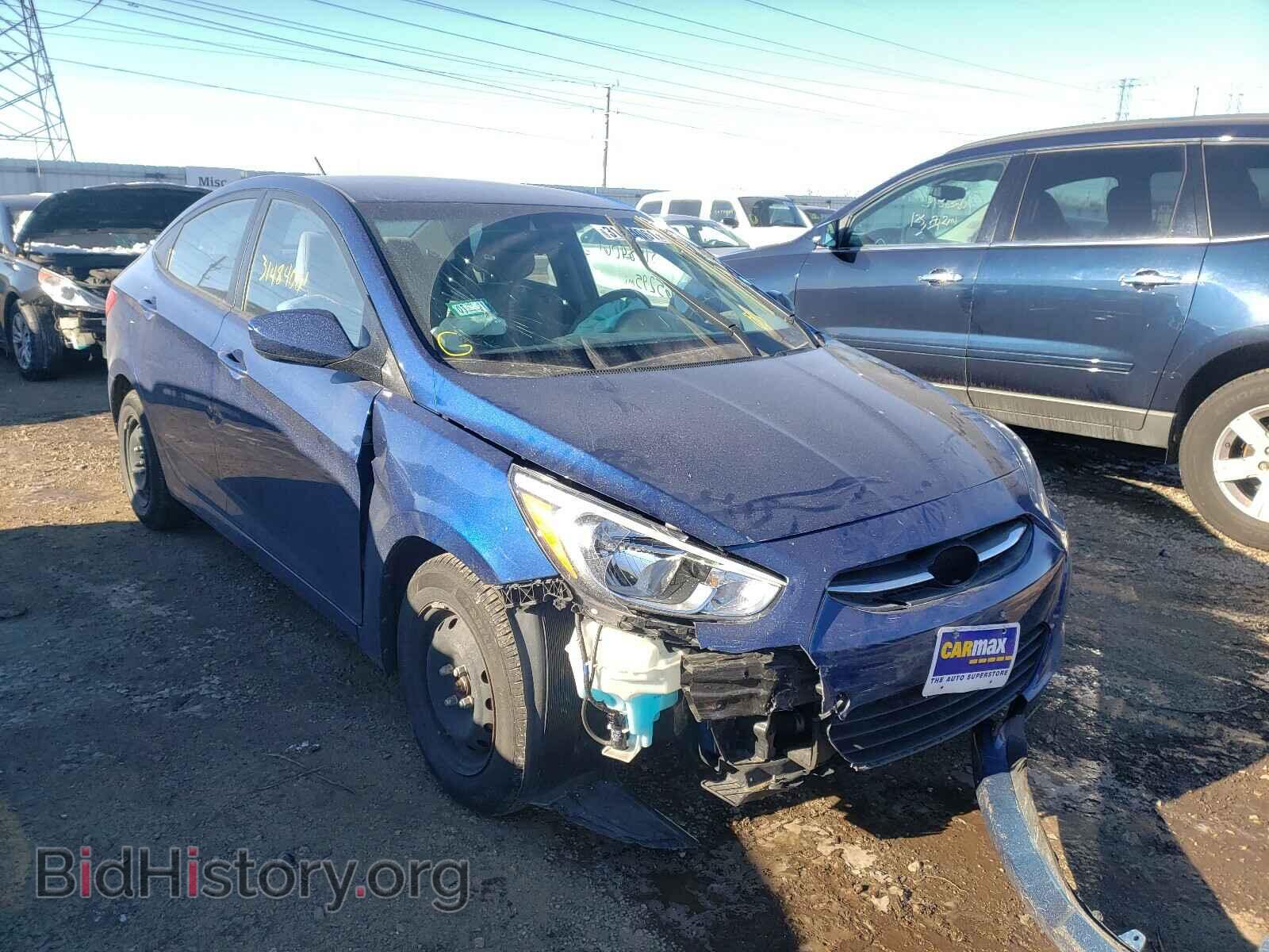 Photo KMHCT4AEXGU063501 - HYUNDAI ACCENT 2016