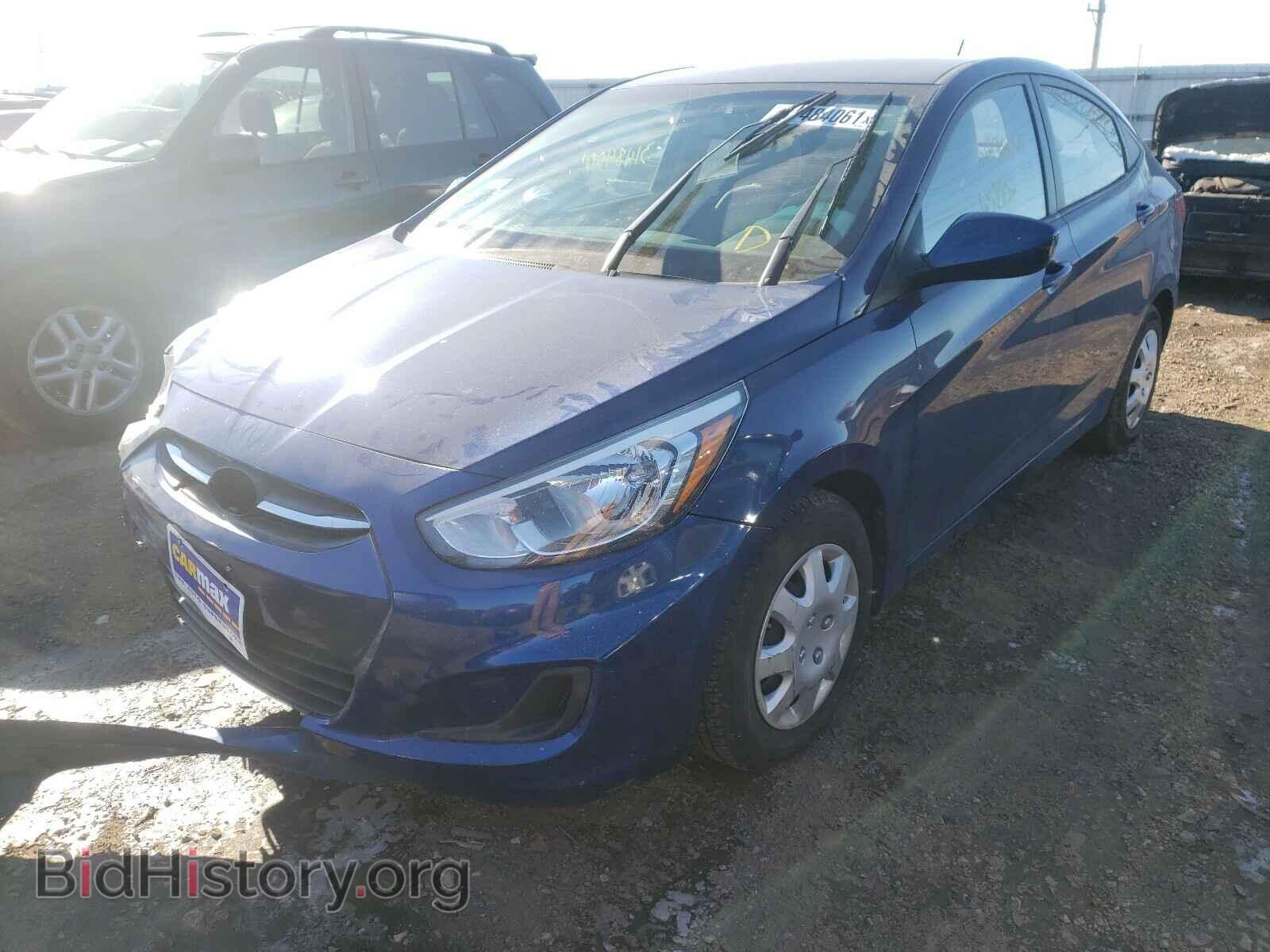 2016 HYUNDAI ACCENT - VIN: KMHCT4AEXGU063501 - Фото 2