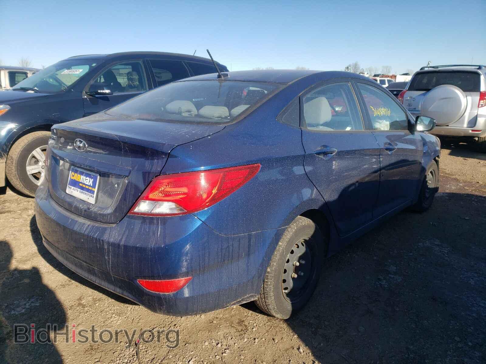 2016 HYUNDAI ACCENT - VIN: KMHCT4AEXGU063501 - Фото 4