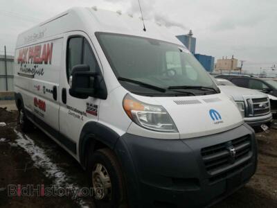 2015 RAM PROMASTER, белый — VIN 3C6URVHD9FE506185, Copart