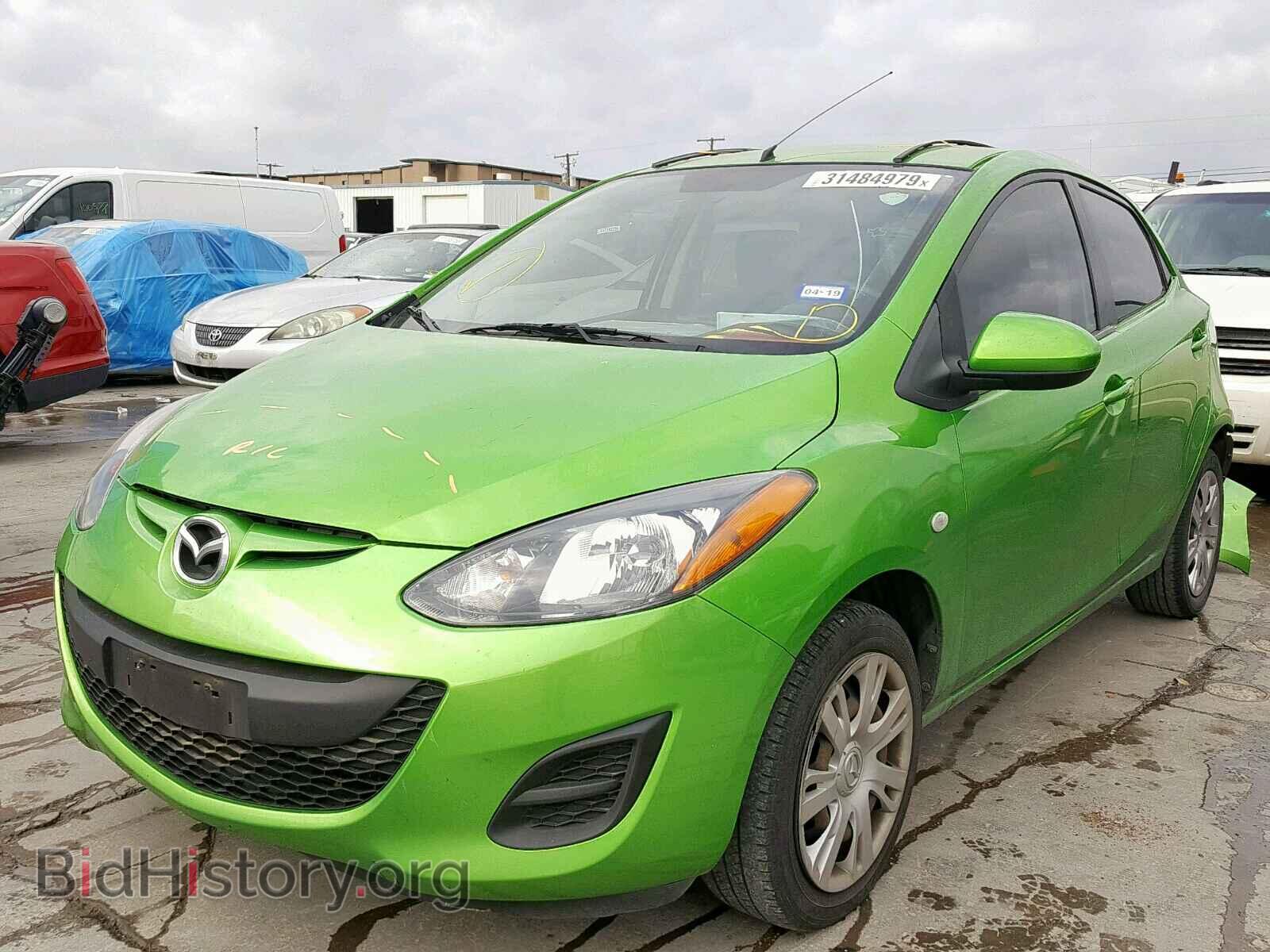 2012 MAZDA 2 - VIN: JM1DE1KYXC0140699 - Фото 2