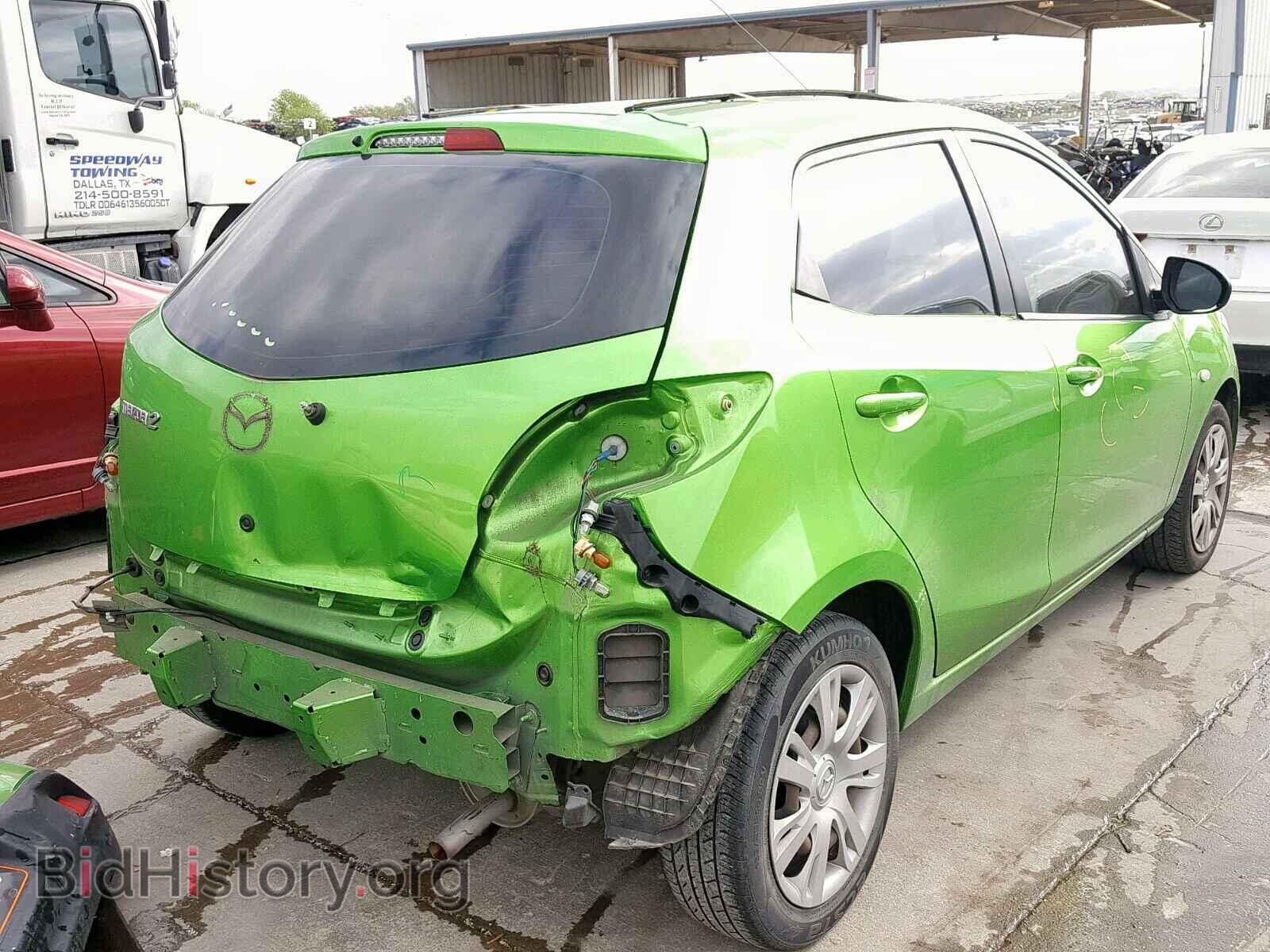 2012 MAZDA 2 - VIN: JM1DE1KYXC0140699 - Фото 4