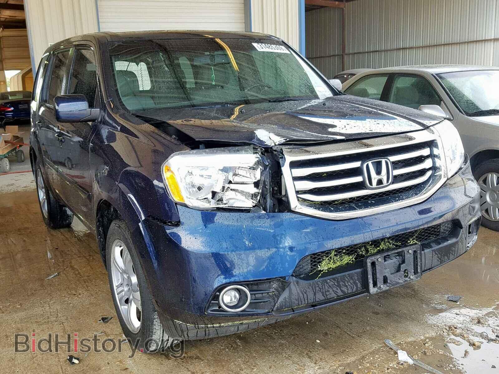 Фотография 5FNYF3H51EB005736 - HONDA PILOT EXL 2014